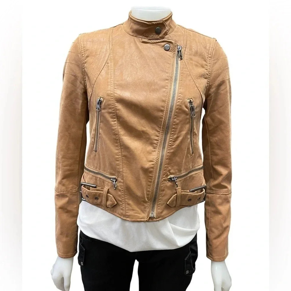 💥Host Pick💥 We The Free Fenix Vegan Moto Jacket size XS - Picture 2 of 11